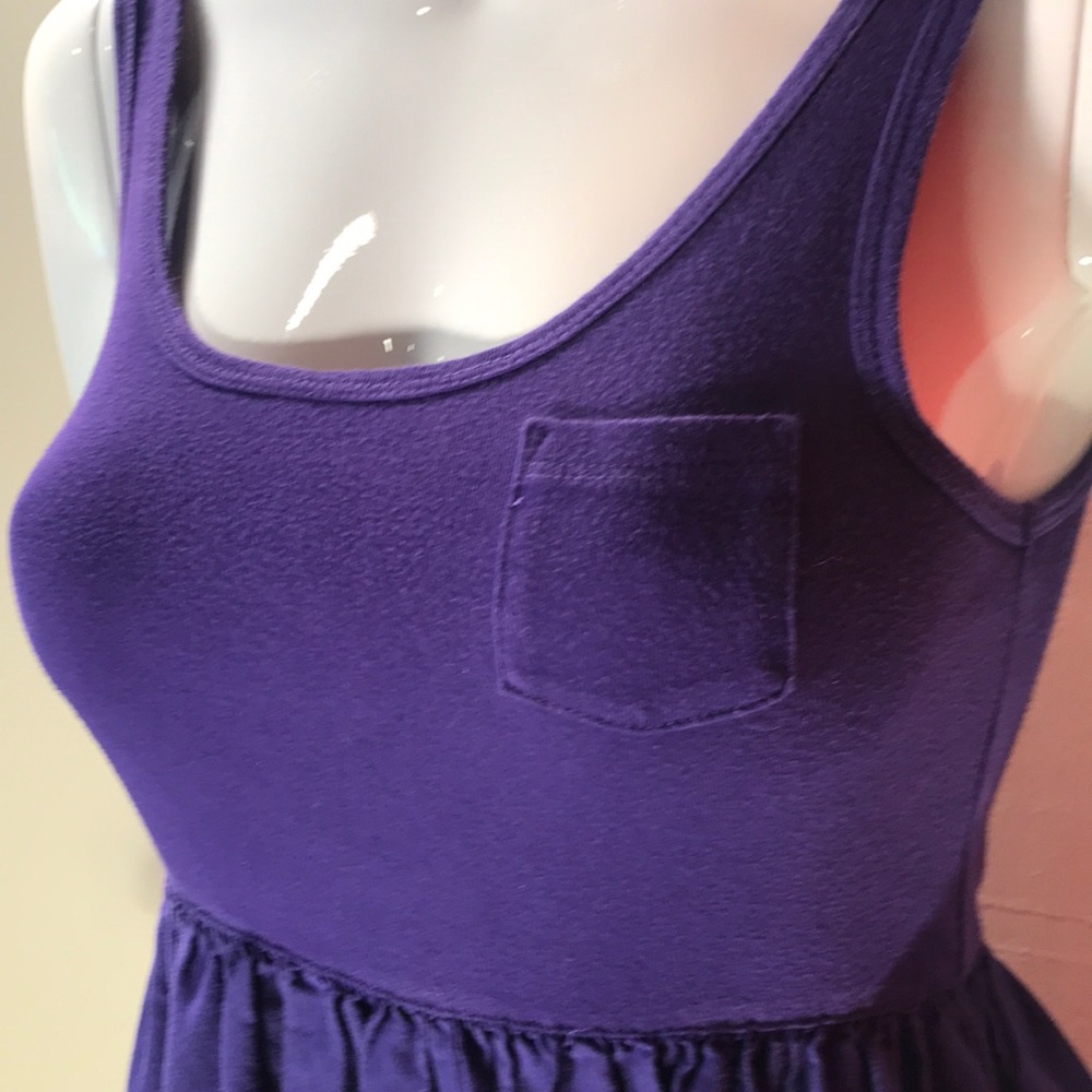 Gap Purple Tank Dress size XS - Picture 5 of 8